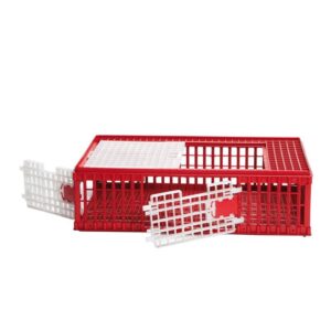 Jaula de plástico para transporte - 3 puertas