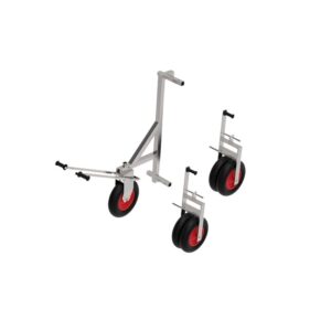 Kit de enganche con ruedas para corral móvil 11 m2