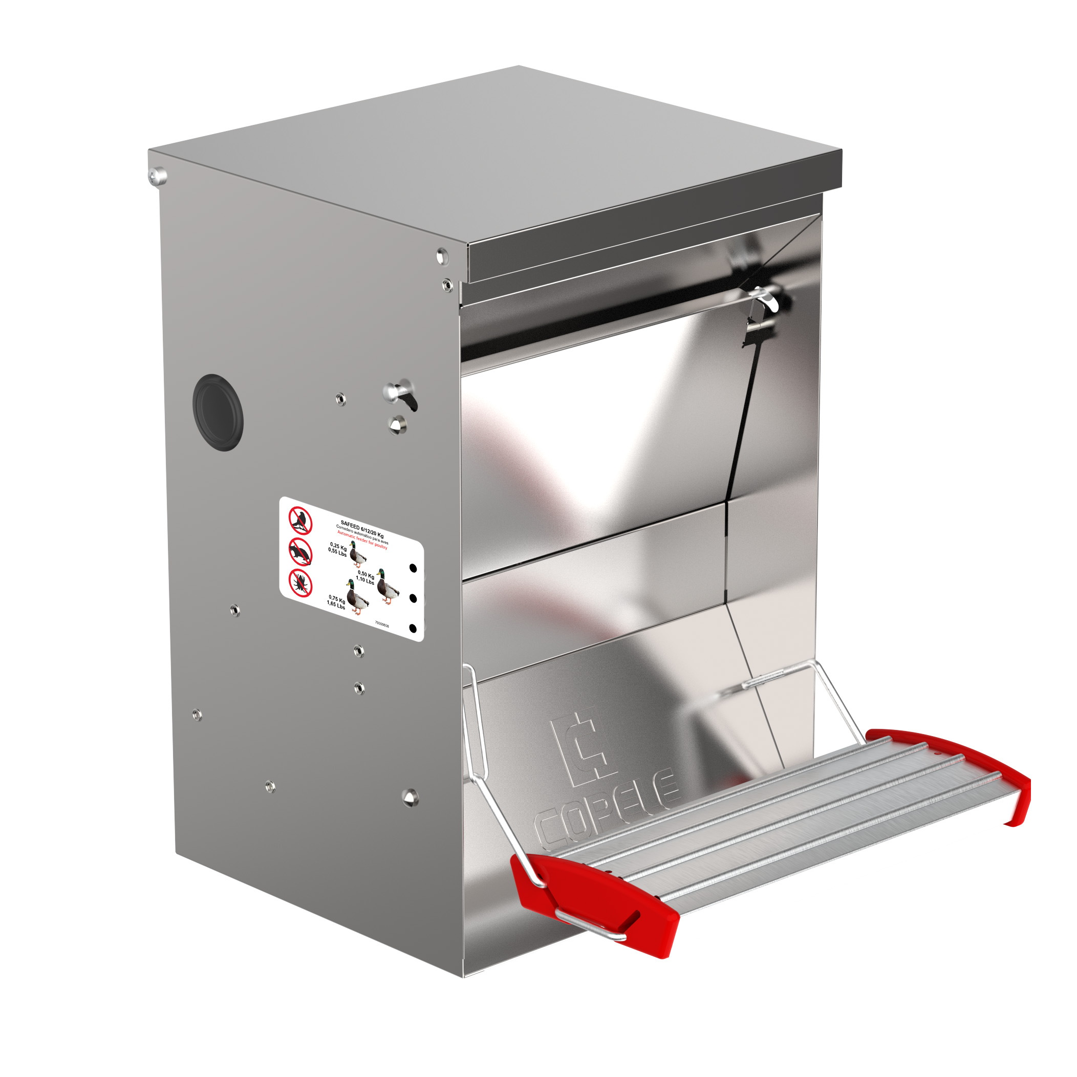 Safe-Feed automatic feeder for ducks 6kg - 10L