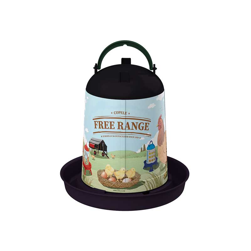 Recycled plastic drinker model Free-Range - 5 l.