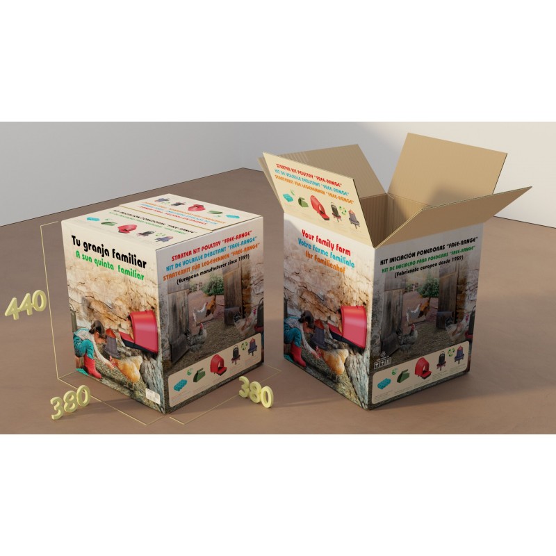 Kit d´initiation Poules Pondeuses "Free-Range"