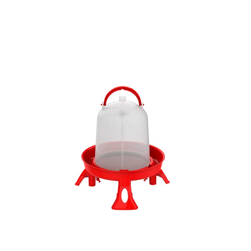 Eco Poultry Drinker with Legs Red 1.5 l.
