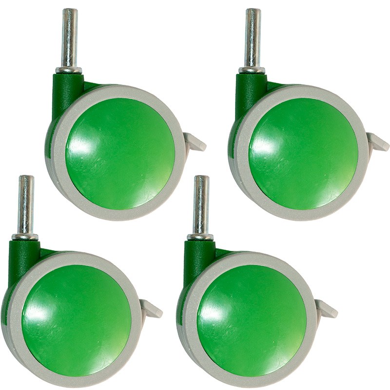 Kit Roues Vert/Gris D-60
